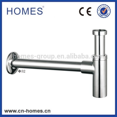 Zinc sink drain round Bottle Trap CP