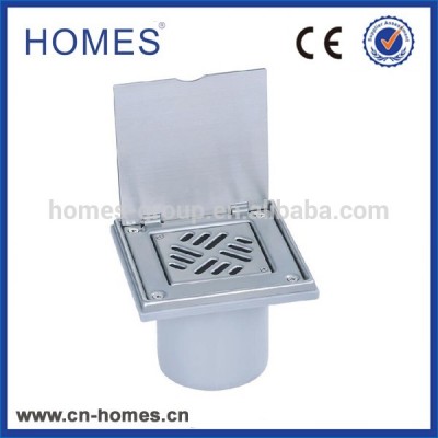 150*150mm stainless steel auto-close floor drain strainer