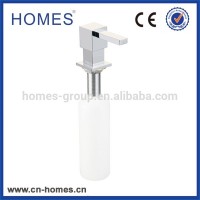 Square Brass mechanism of the shower soap dispenser plastic bottle