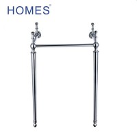 Stainless steel or brass Chrome basin Wash Stand