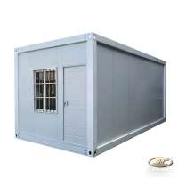 steel prefabricated living prebuilt prefab 20ft housing steel structure fully furnished house container homes